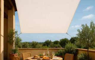 voile d'ombrage pvc pas cher