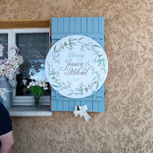 Panneau en dibond rond sur mesure pas cher impression qualité france