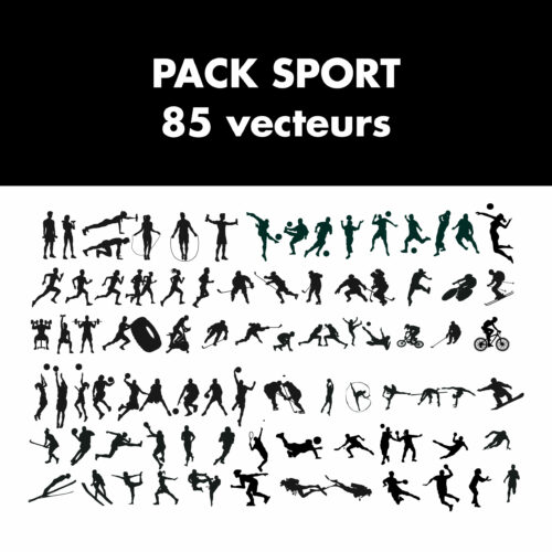 vecteur pas cher illustration sport