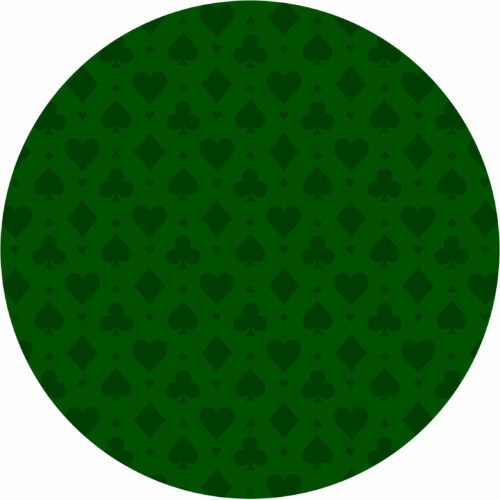 Plateau pour tonneau de vin original avec tapis vert pour jouer aux cartes