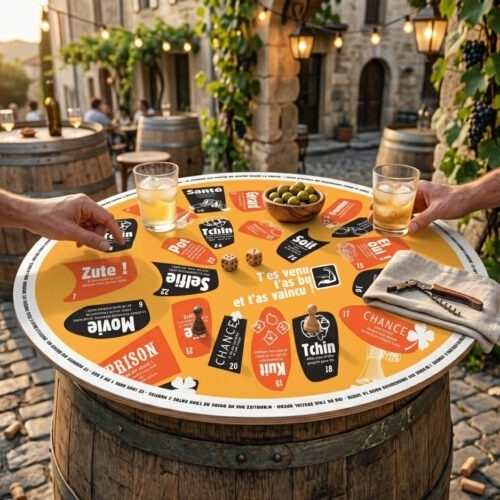 plateau de jeu apero apéritif