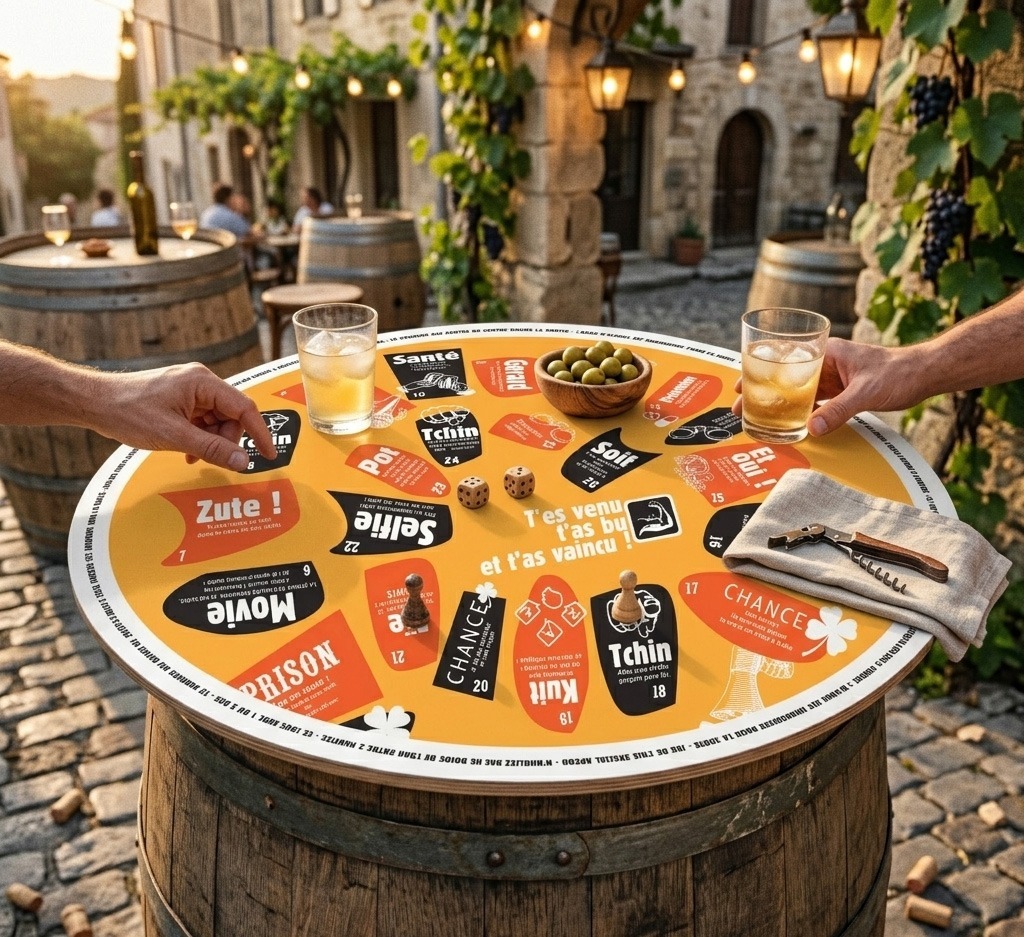 plateau de jeu apero apéritif