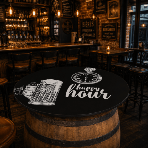 plateau biere happy hour pour tonneau de vin apéro bar brasserie pub