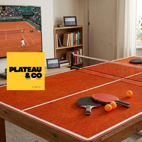 table plateau pas cher tennis de table